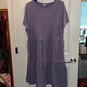 LuLaRoe purple dress. No stain or holes